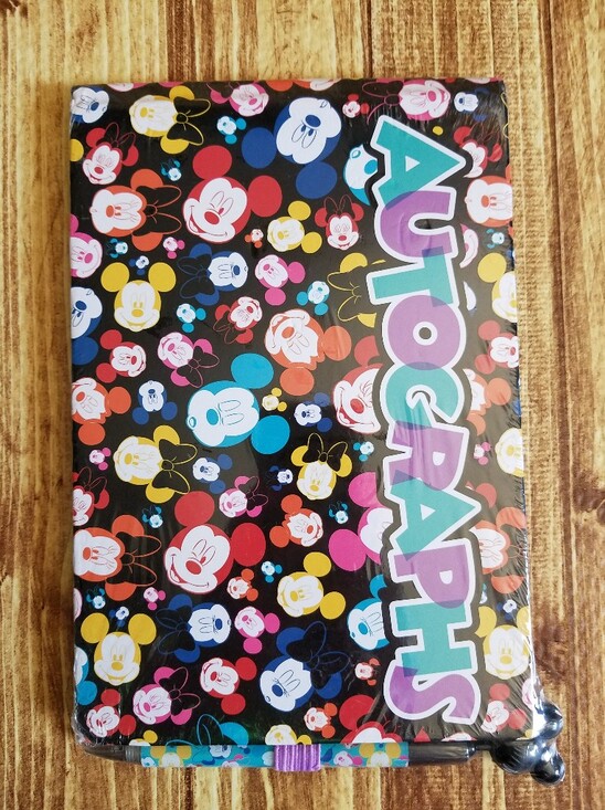 Disney Other - Disney Mickey Mouse Autograph Notebook Parks World Walt Disneyland